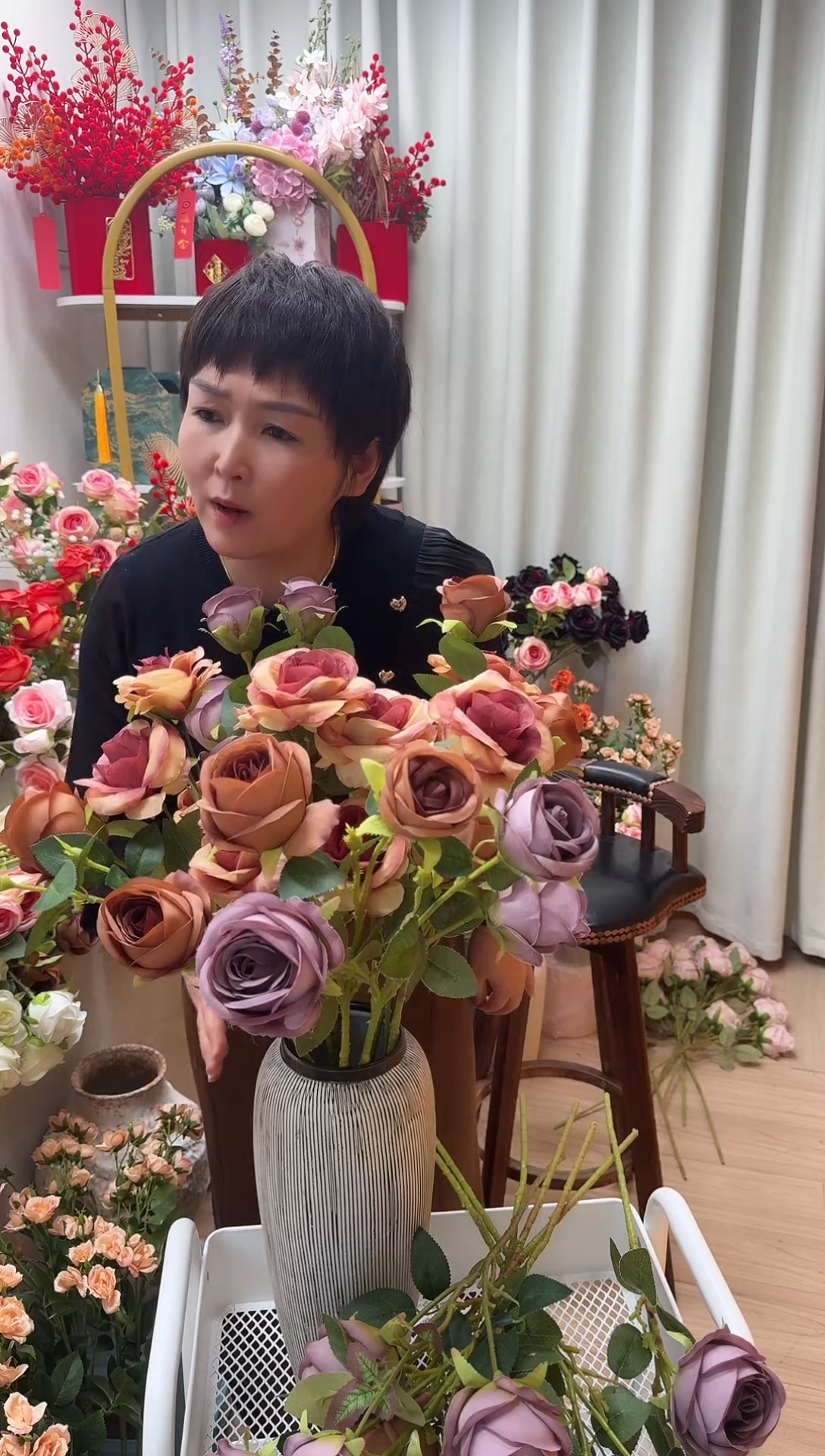 布搭配花色高端仿真