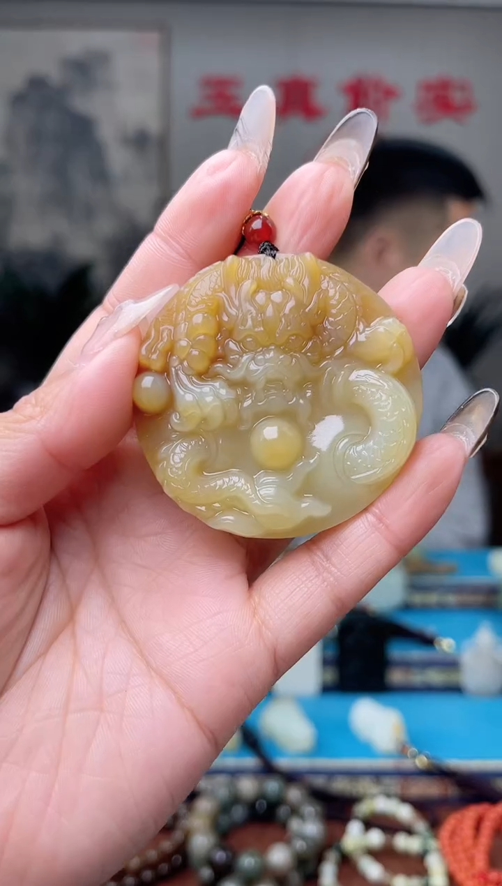 【闪购商品】和田玉挂件未镶嵌1