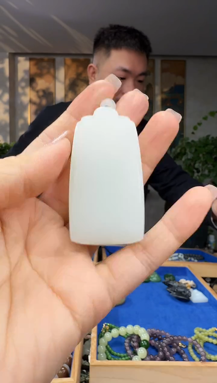 未镶嵌和田玉挂件拍一发一