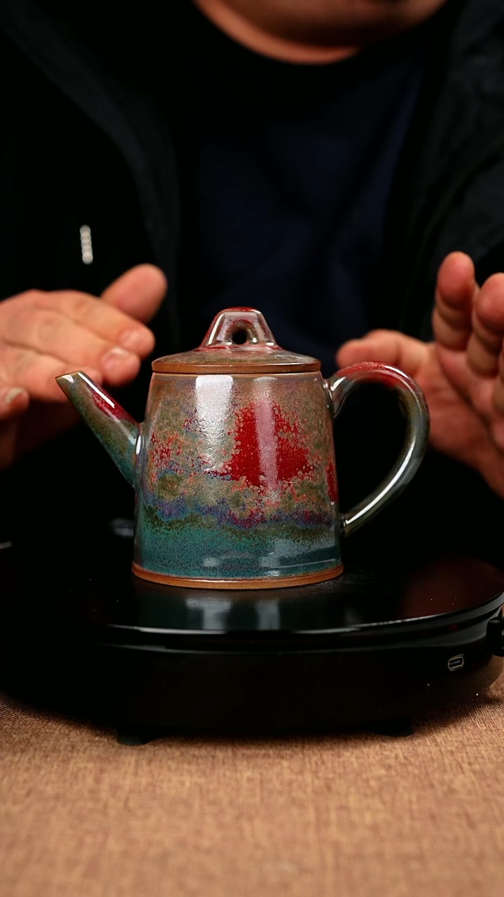 【闪购商品】5#省工一级品原矿钧瓷炉钧釉一统江山