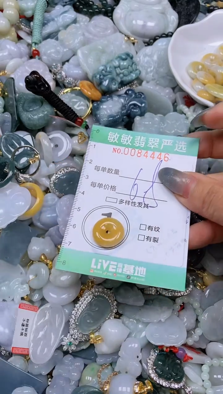 【闪购商品】翡翠颈饰未镶嵌闪购0084446