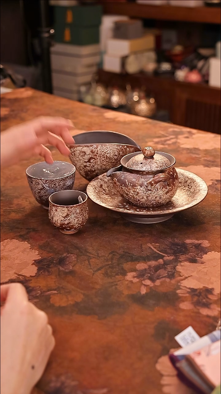 【闪购商品】陶瓷茶具（无礼盒无茶盘）@@A10145