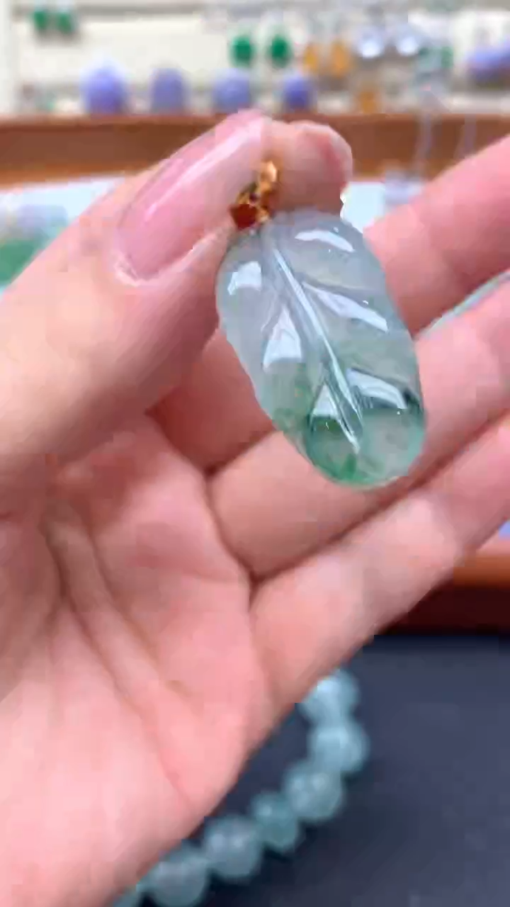 【闪购商品】翡翠颈饰未镶嵌362-天然翡翠