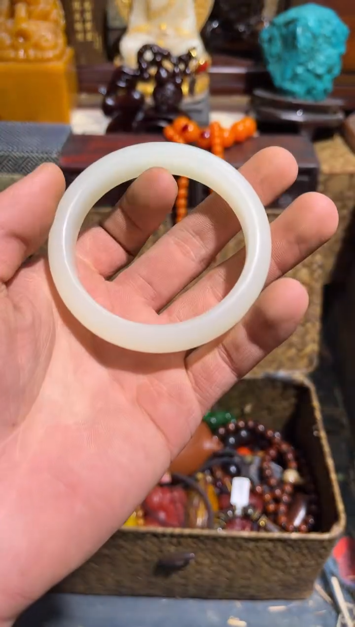 【闪购商品】和田玉手镯未镶嵌115羊羊羊羊羊羊羊羊