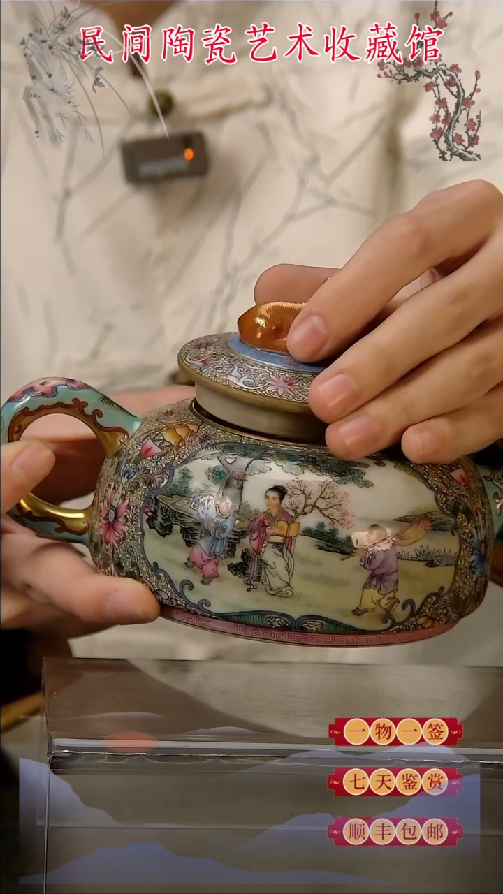 【闪购商品】珐琅彩彩收藏鉴赏