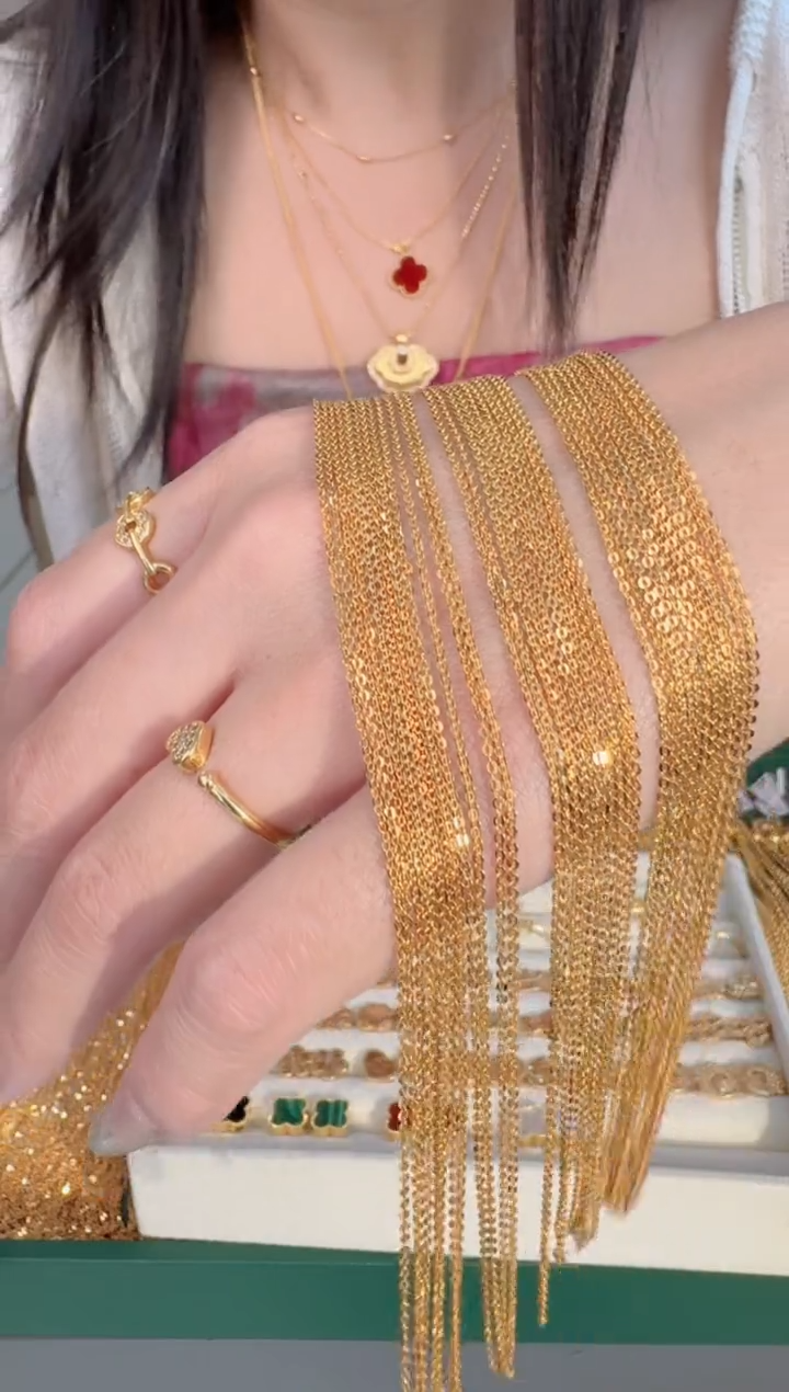 福利45cm固定闪o链1.08g（多样性发货）