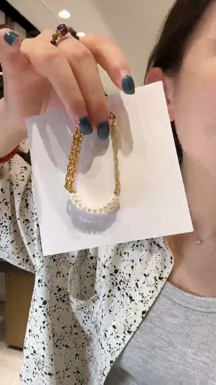 合金手链淡水珍珠手链mq
