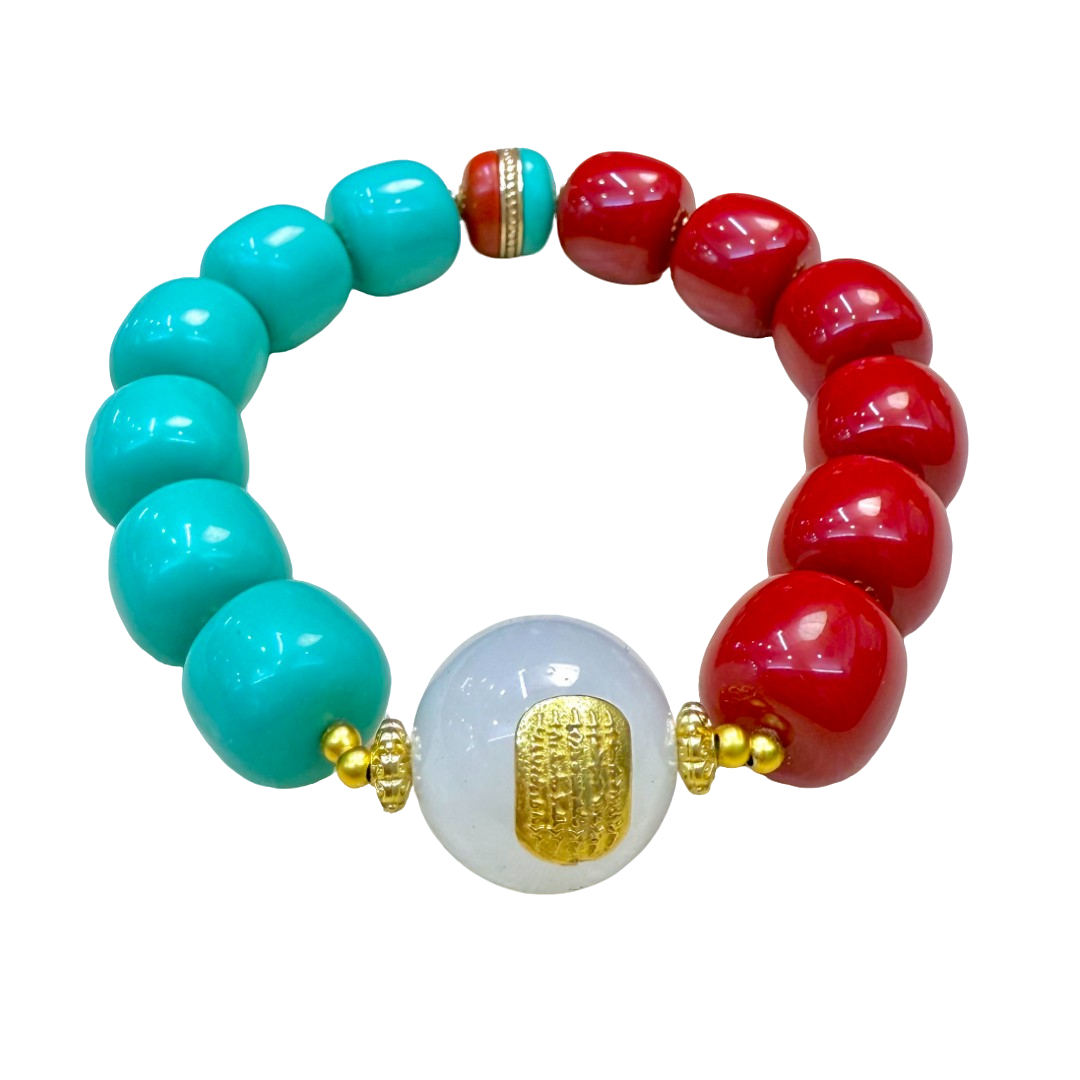 【小天总专属】K027 精美三 姑 娘手串 多样性发其一