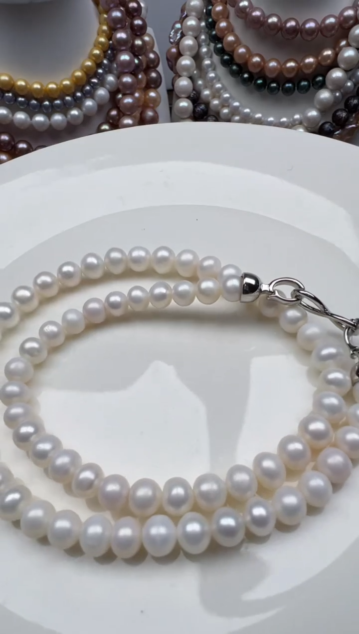 【闪购商品】淡水珍珠颈饰未镶嵌1