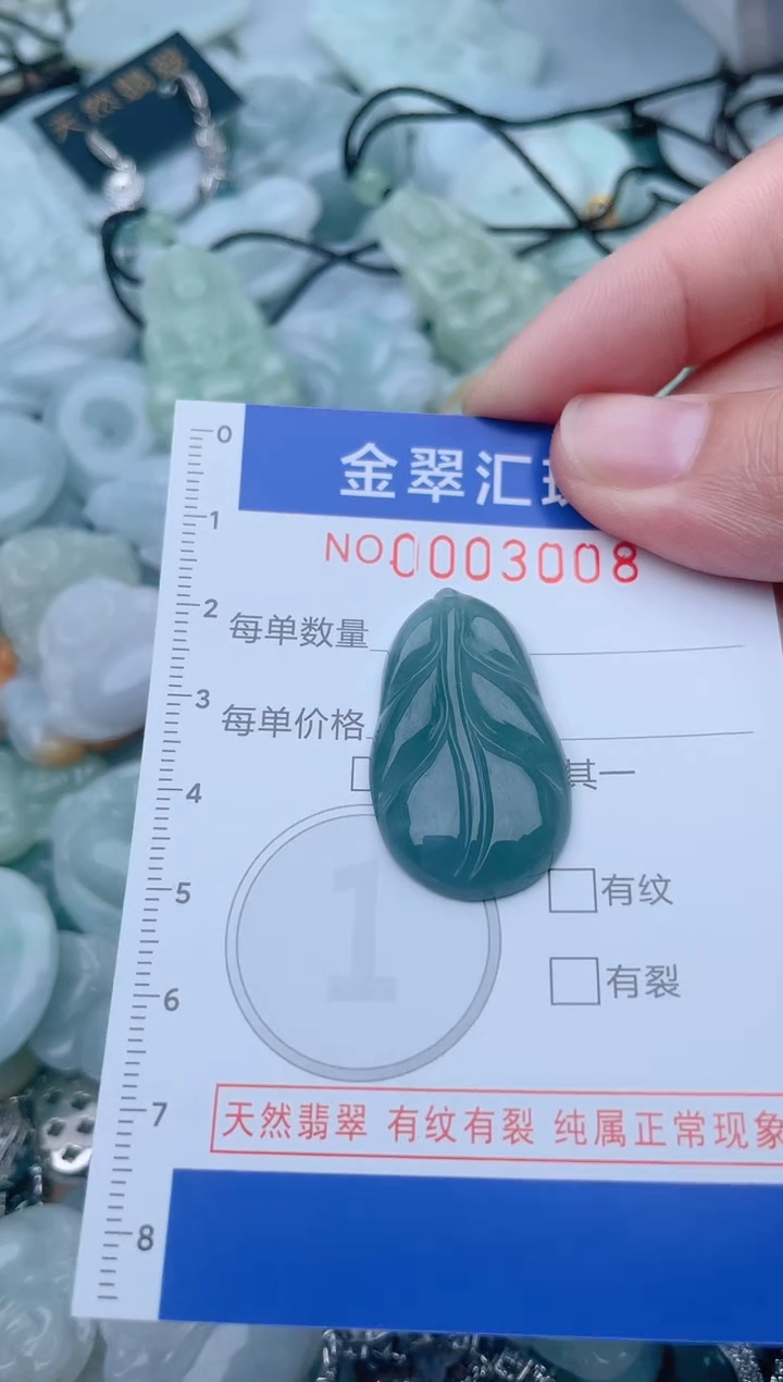 颈饰未镶嵌翡翠3008