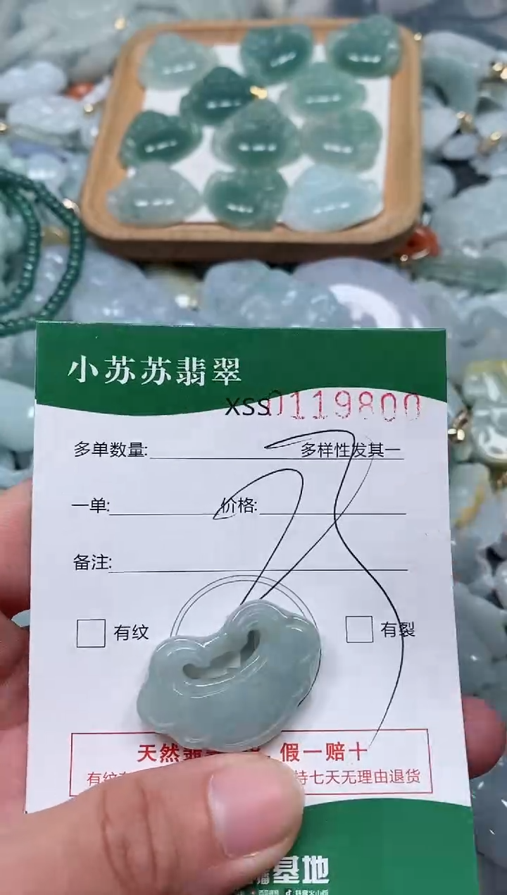 【闪购商品】翡翠颈饰未镶嵌闪购商品0119800