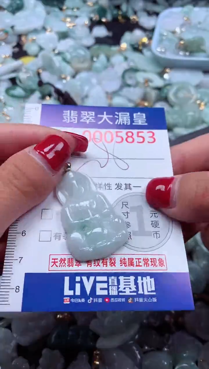 颈饰未镶嵌翡翠5853