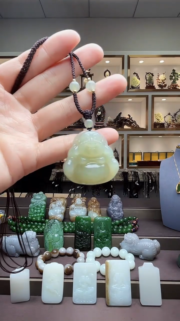 【闪购商品】和田玉颈饰未镶嵌苏