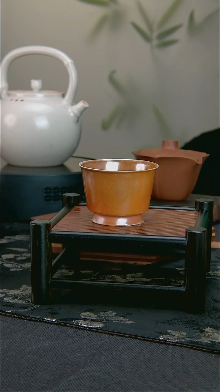 柴烧裸烧  孤品  主人杯069