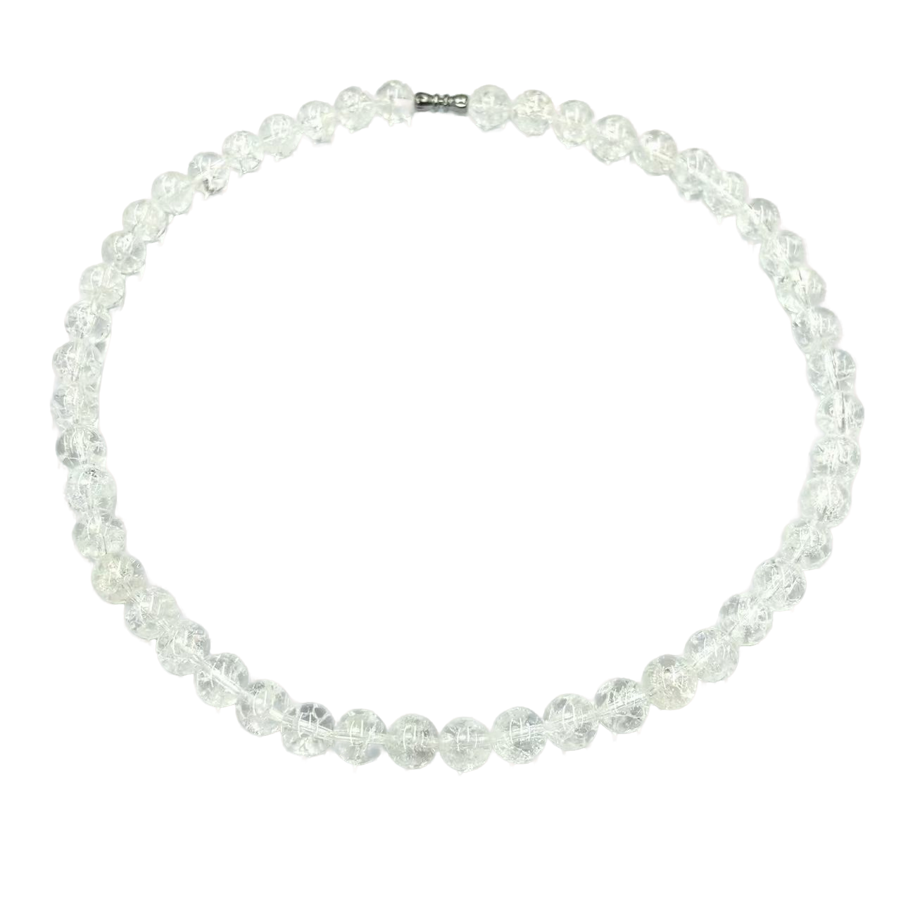 x641-国风气质款蓝针暴风雪白水晶圆珠项链-赠礼盒