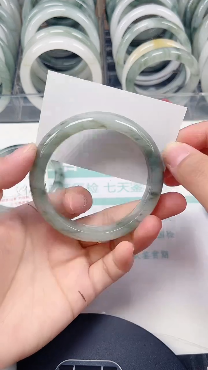 未镶嵌手镯石英质玉163-59/60