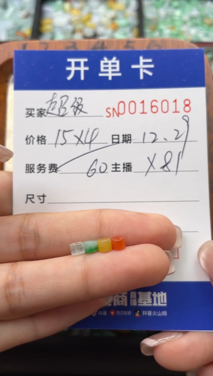 颈饰未镶嵌翡翠超***丽16018