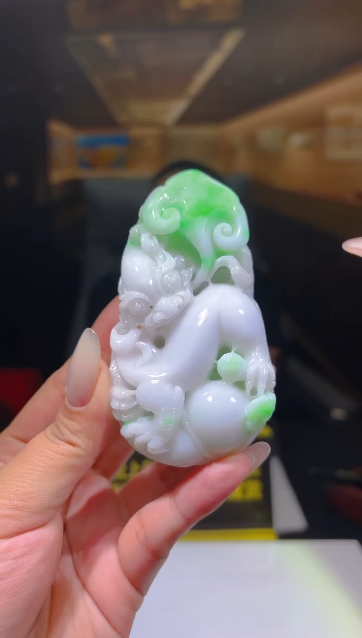 未镶嵌定制翡翠25/1208/L/貔貅