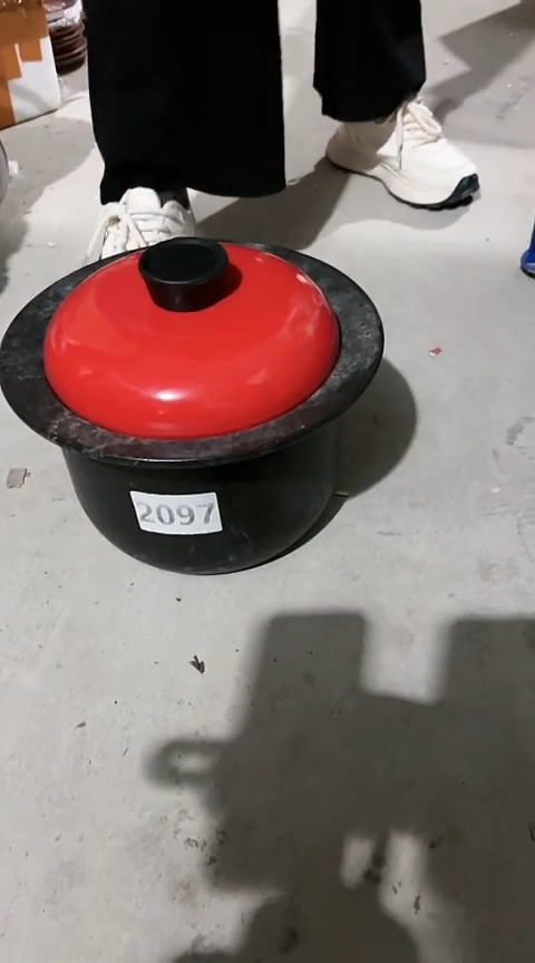 陶2097瑕疵打磨5.0黑色帽锅