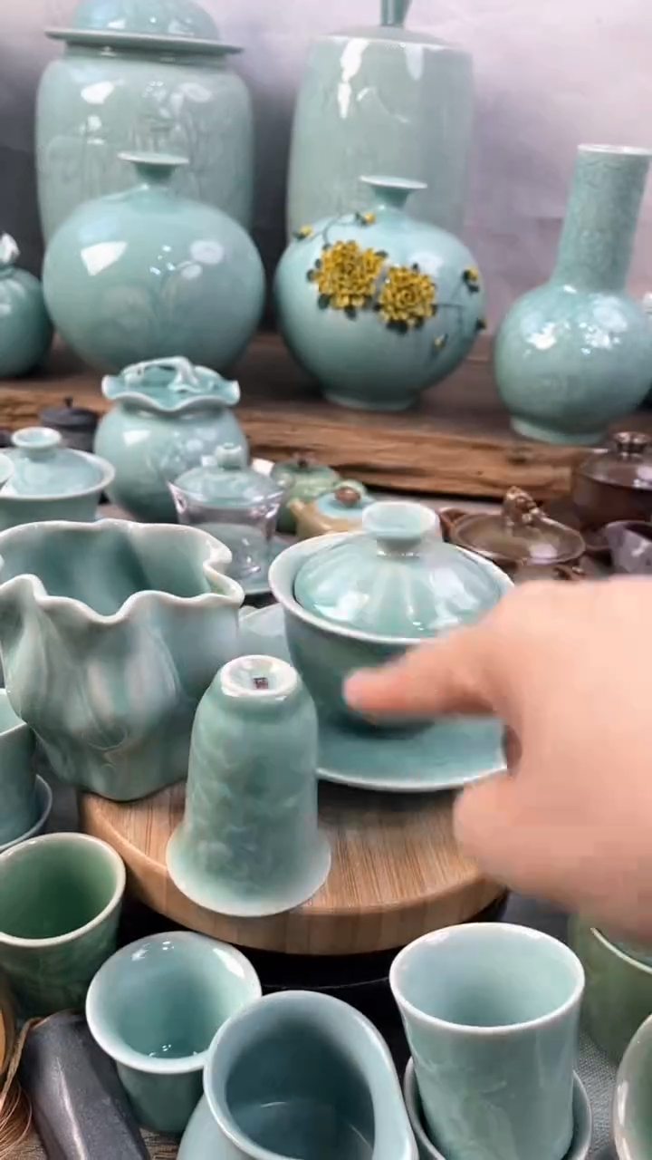 【闪购商品】 特价 微瑕 慧仙青瓷