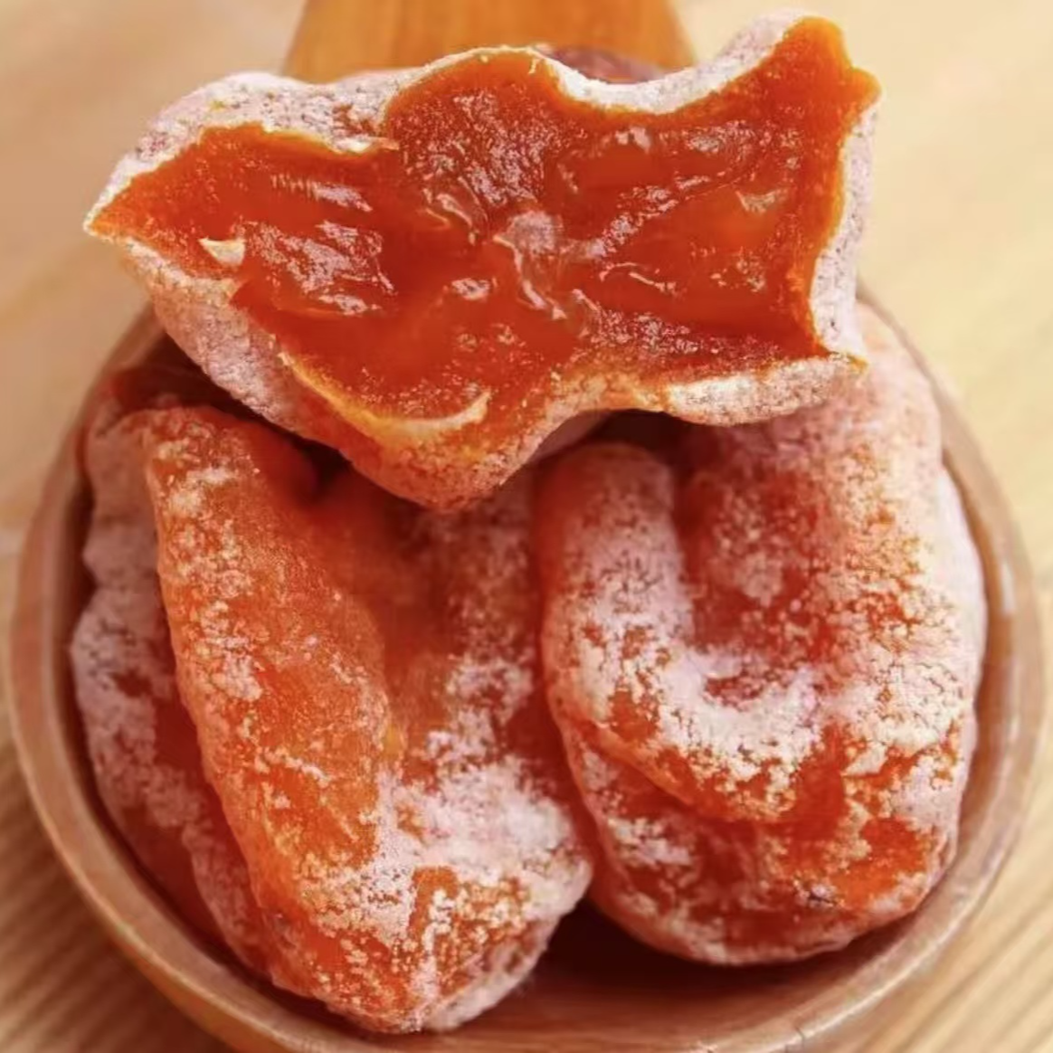 25年头茬正宗陕西富平柿饼软糯香甜流心爆浆柿饼