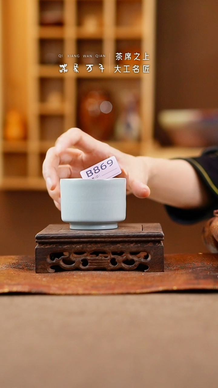 【闪购商品】瓷片王国奇手作美器 叶B869