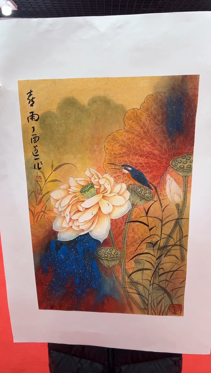 【闪购商品】国画道一李学斌手绘原作B28