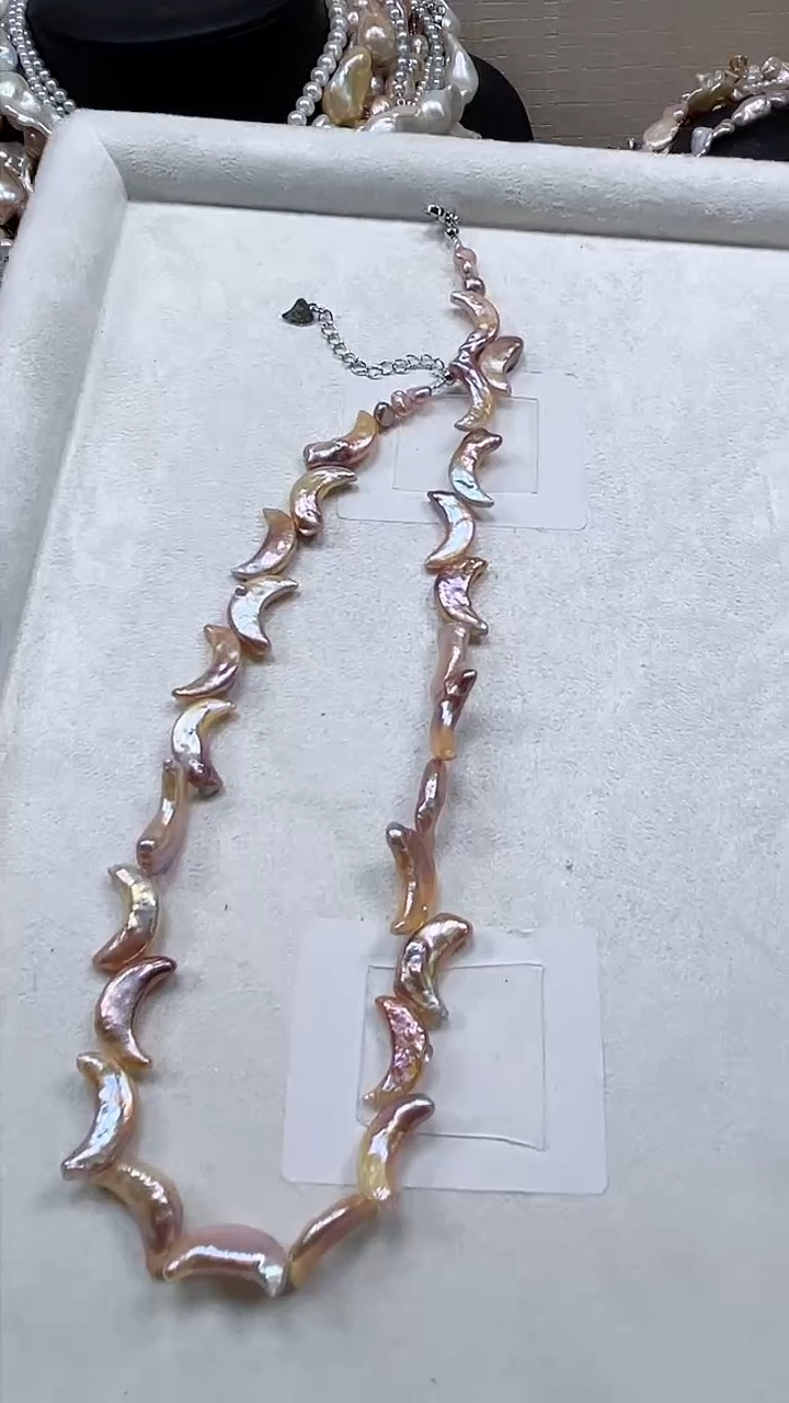 未镶嵌项链淡水珍珠【纯恬饰品】