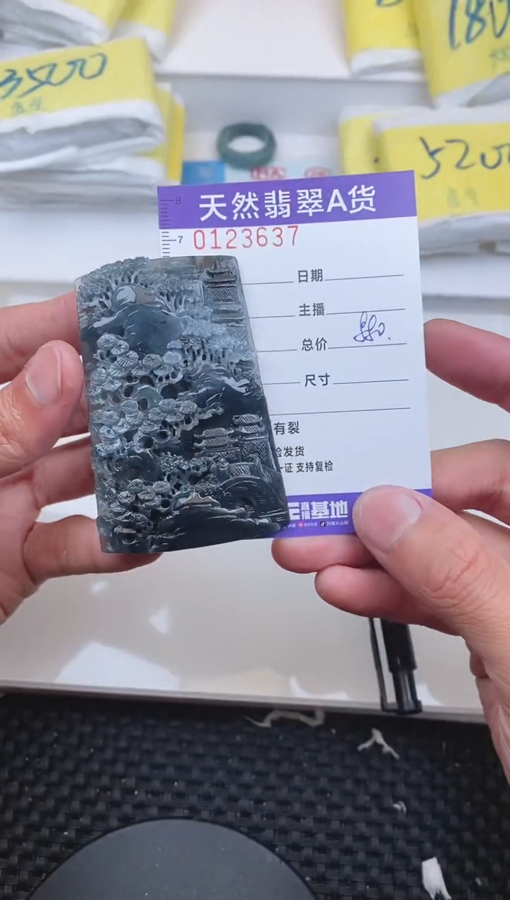 【闪购商品】翡翠颈饰未镶嵌3637......