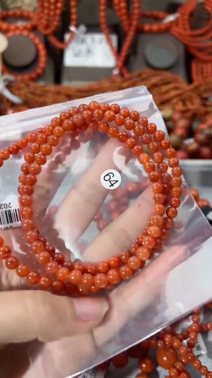 【闪购商品】南红玛瑙手串未镶嵌5+