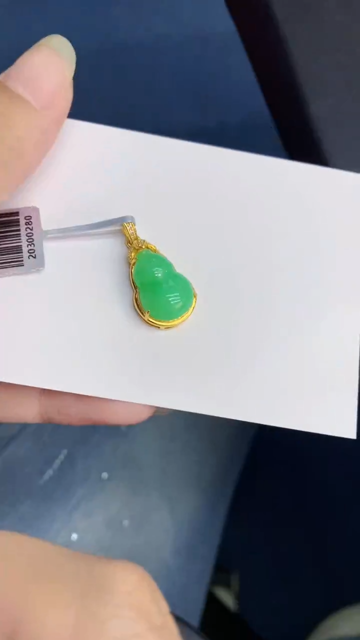 【闪购商品】翡翠颈饰银S925镶嵌000000008