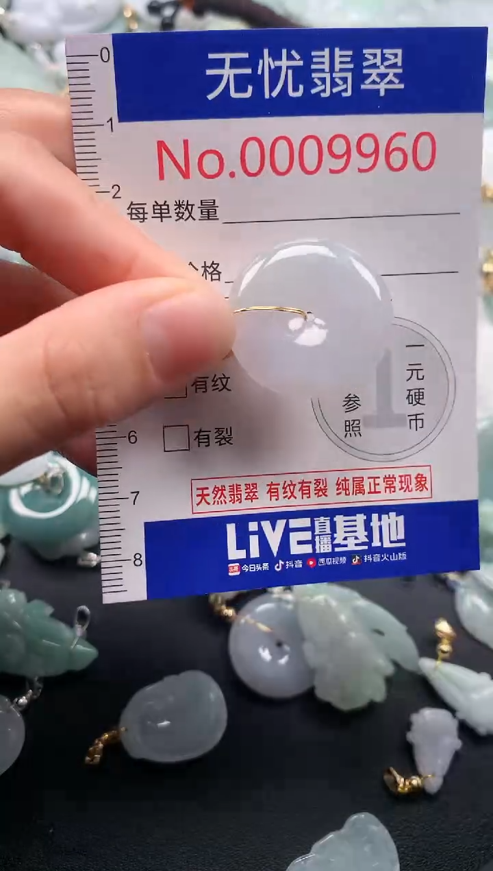 颈饰未镶嵌翡翠9960