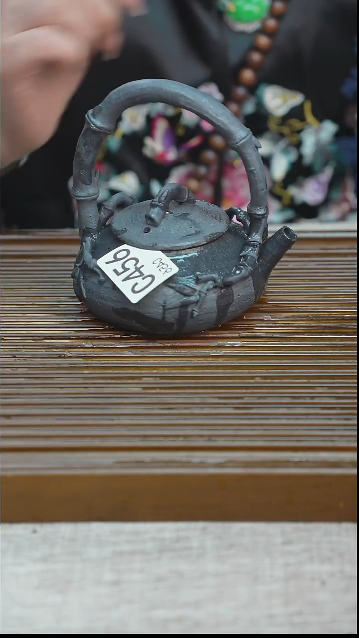 纯手工粗陶茶具每一只不一样