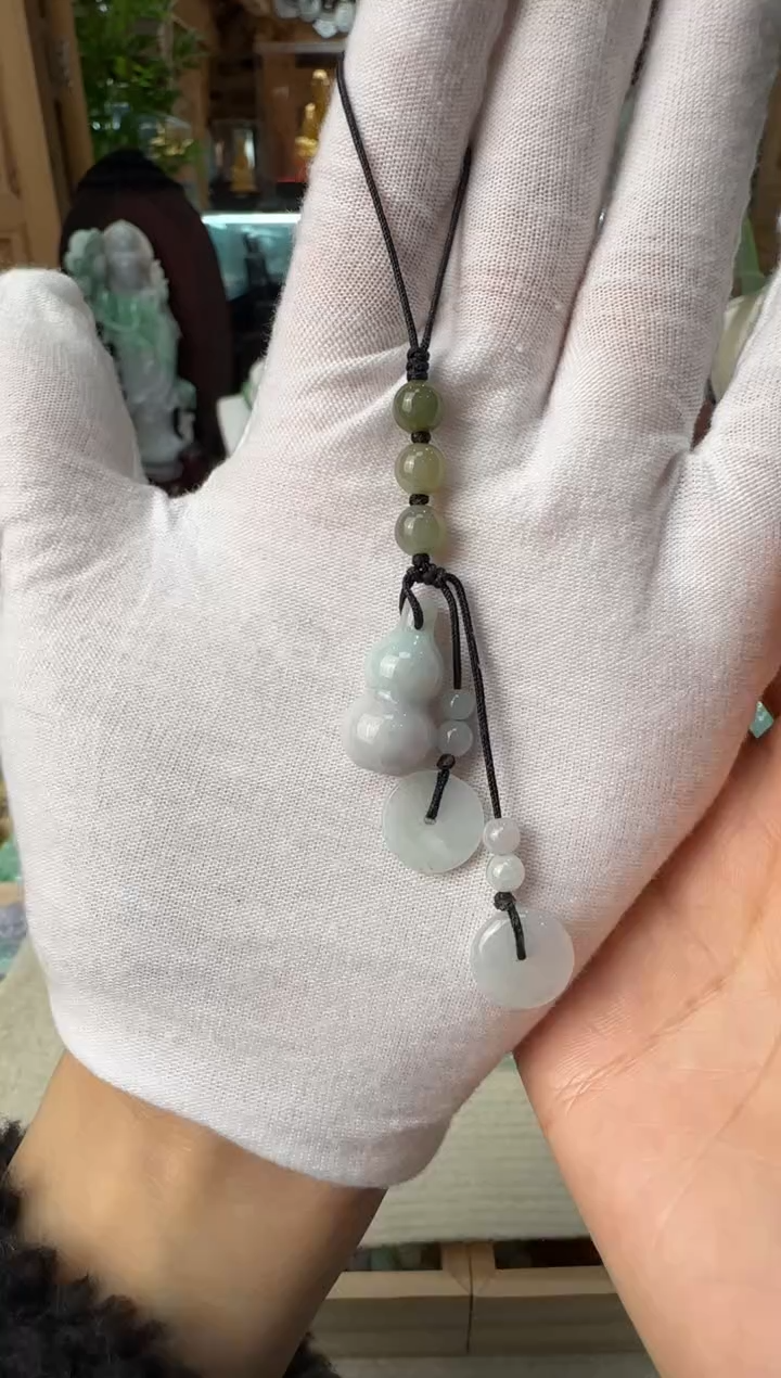 未镶嵌挂件翡翠挂件