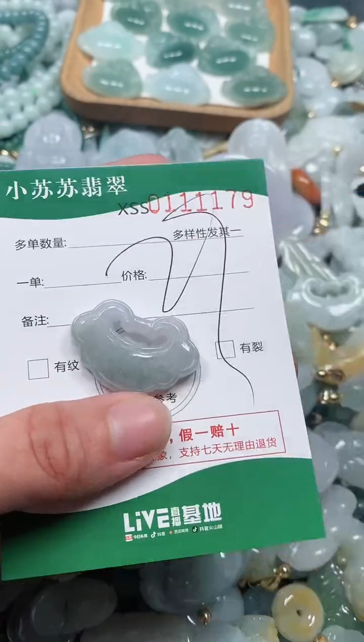 【闪购商品】翡翠颈饰未镶嵌闪购商品0111179