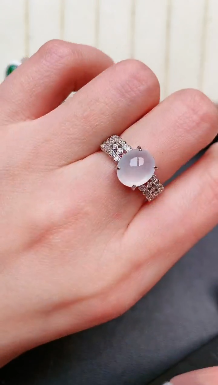 【闪购商品】翡翠戒指银S925镶嵌.......