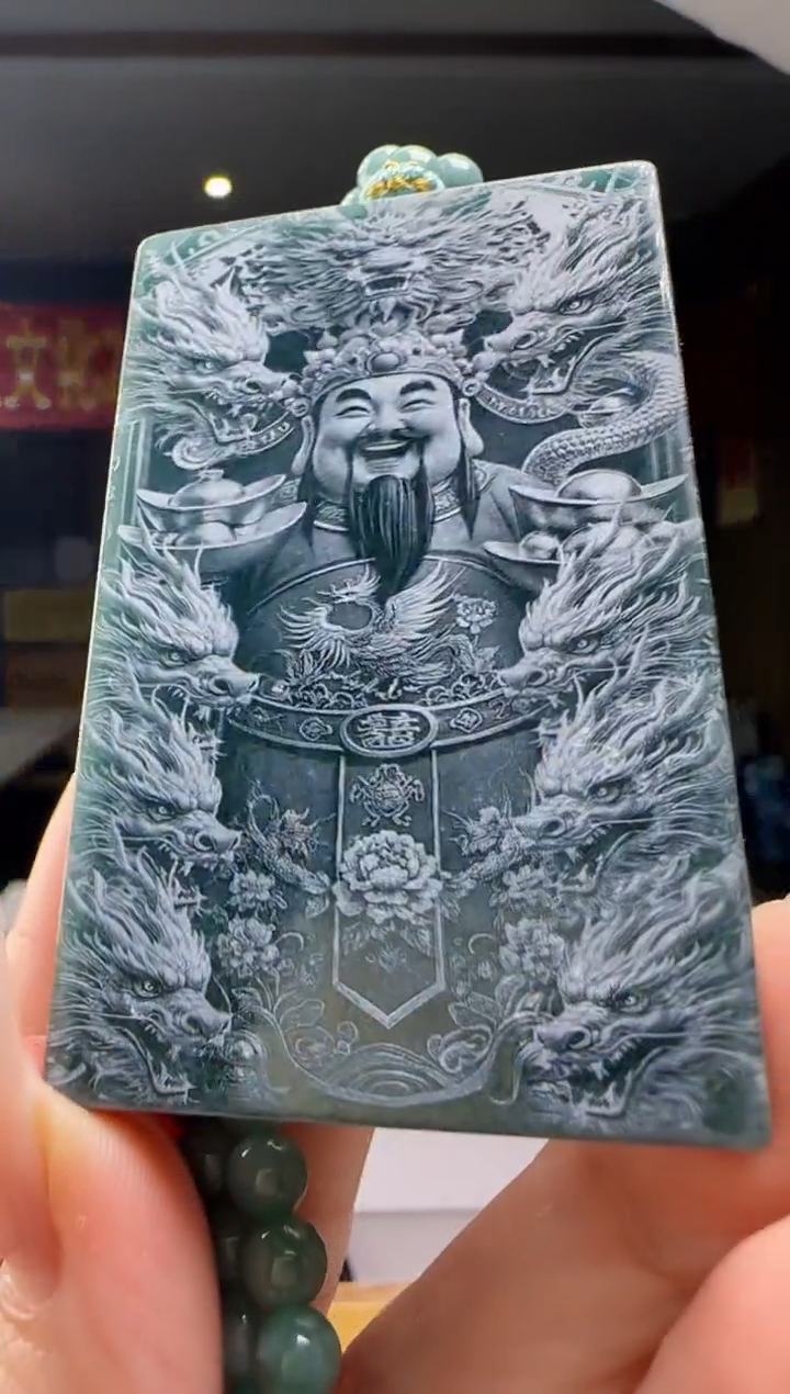 翡翠未镶嵌吊坠(赠链)多样性发其一YJ@@WS1WX35967