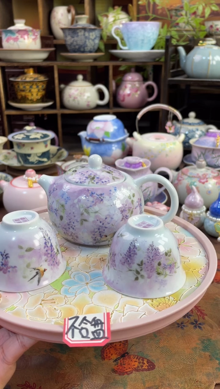 1壶2杯  不含盘的