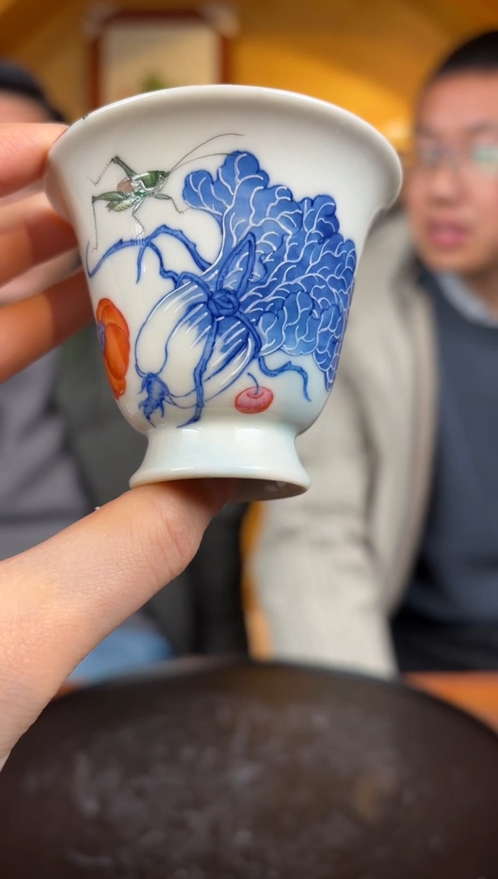 【闪购商品】杯子B29【人间瓷画】《廖志远》