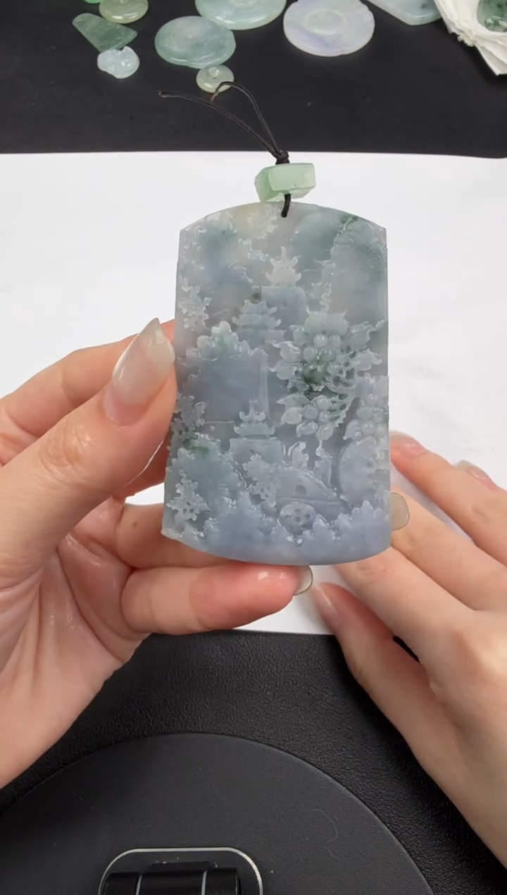 未镶嵌定制翡翠翡翠饰品-112 毛货