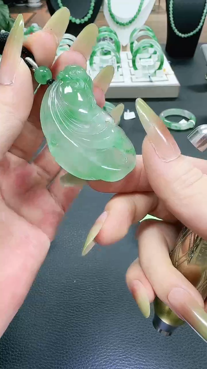 未镶嵌1石英质玉（非洲翠）/8835