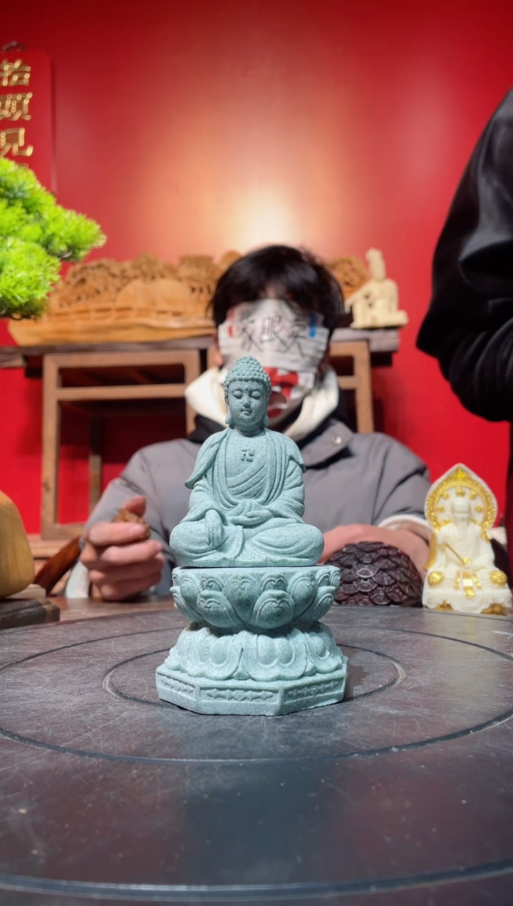 【闪购商品】泥塑(直播推荐)     石头如来