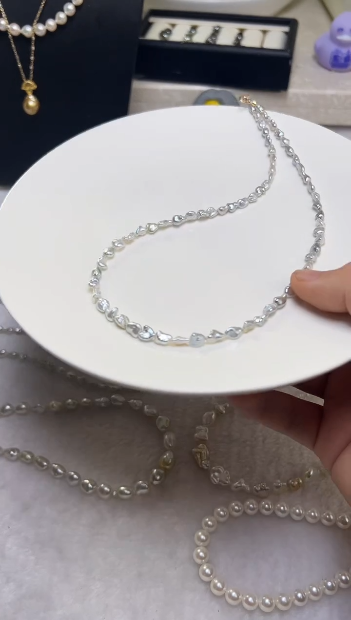 颈饰未镶嵌海水珍珠珍珠