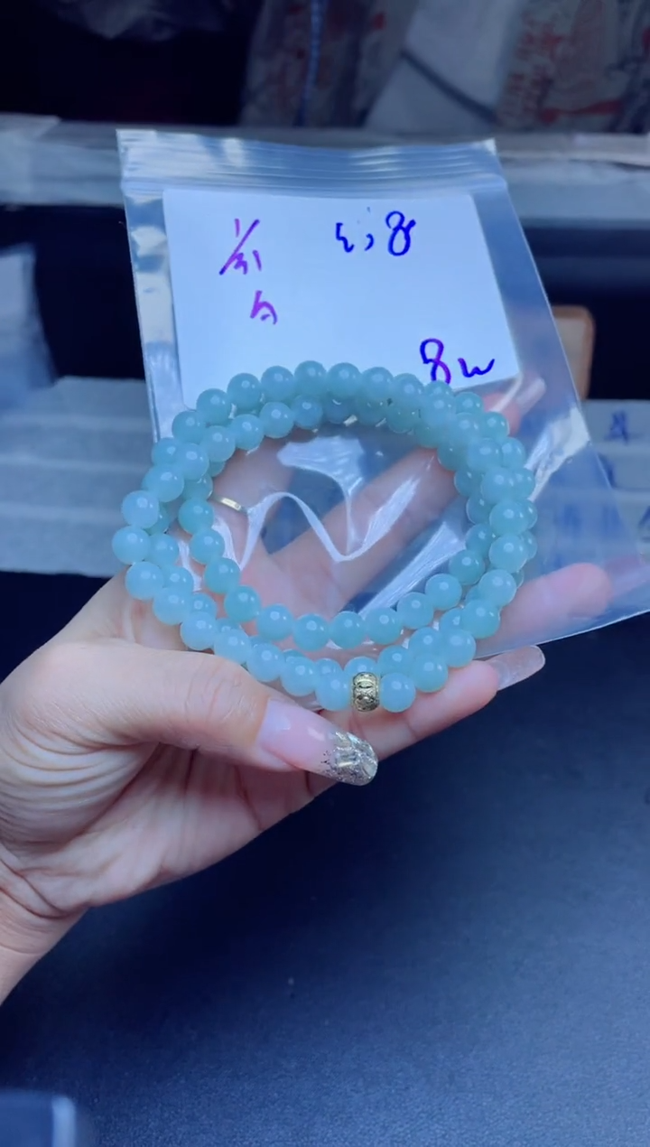 【闪购商品】定制翡翠未镶嵌珠串