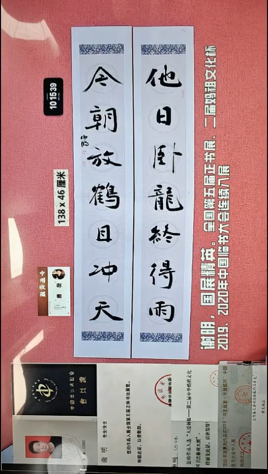 书法235    谢老师书法作品