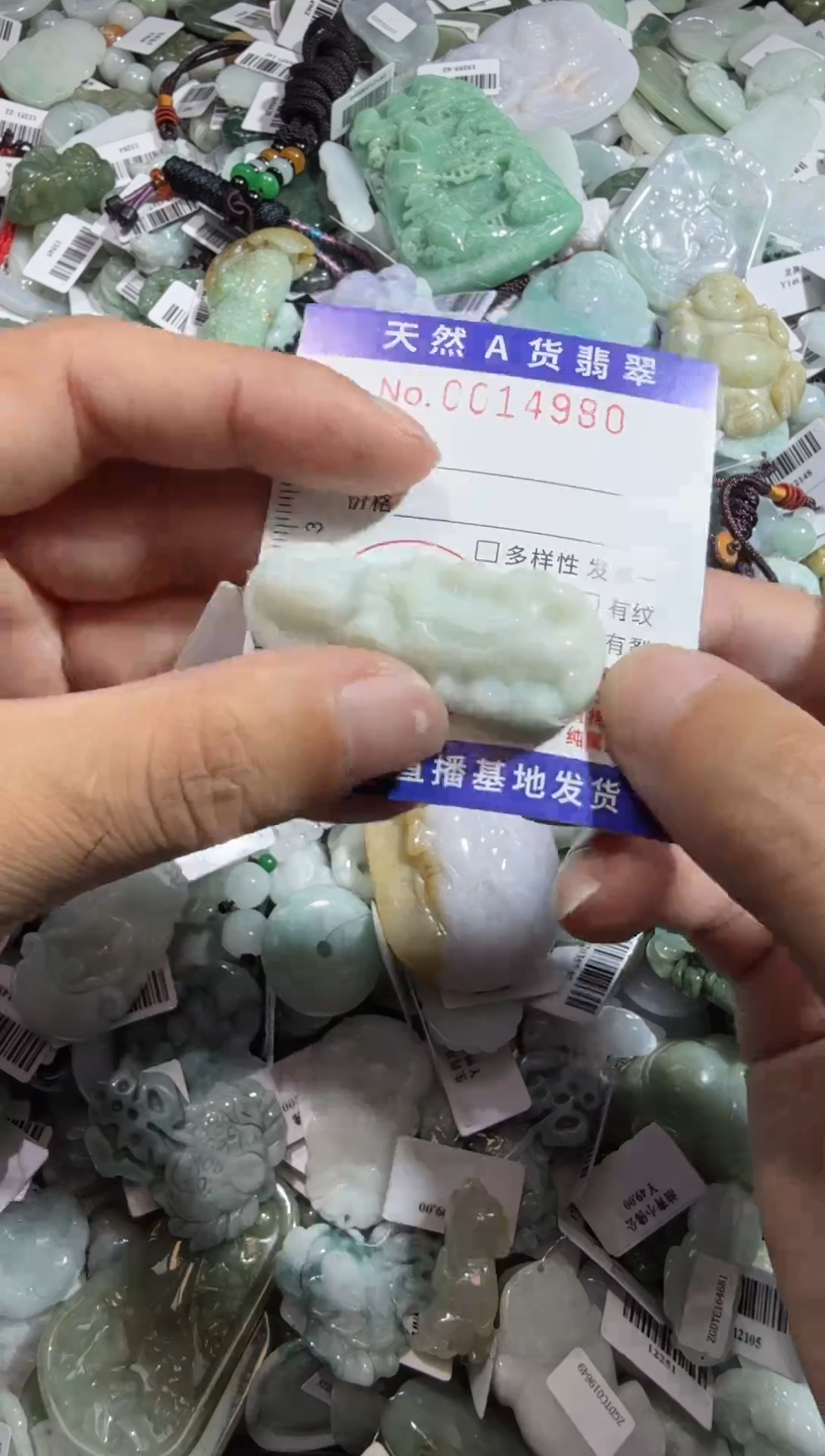 【闪购商品】翡翠颈饰未镶嵌00014980