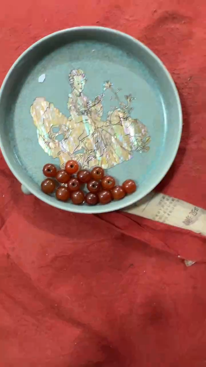 合金手链玛瑙/玉髓一串15颗