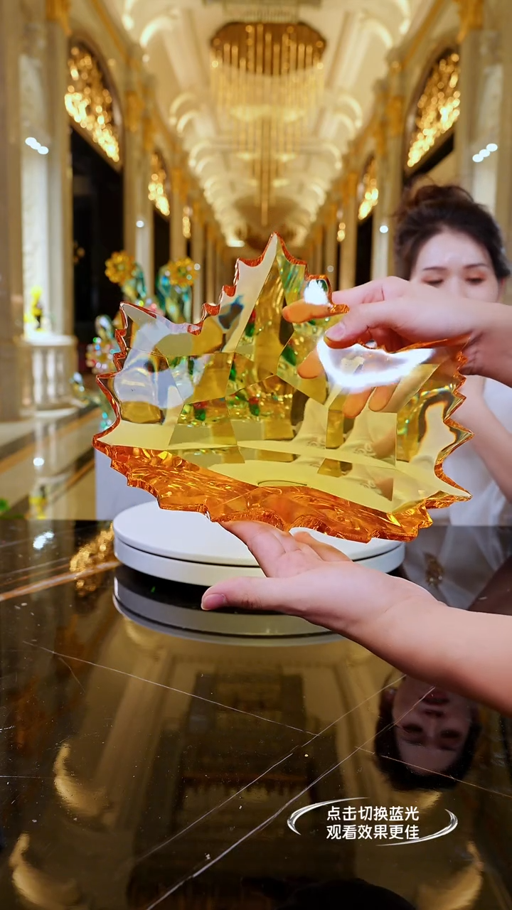 摆件AJ1111265枫叶果盘