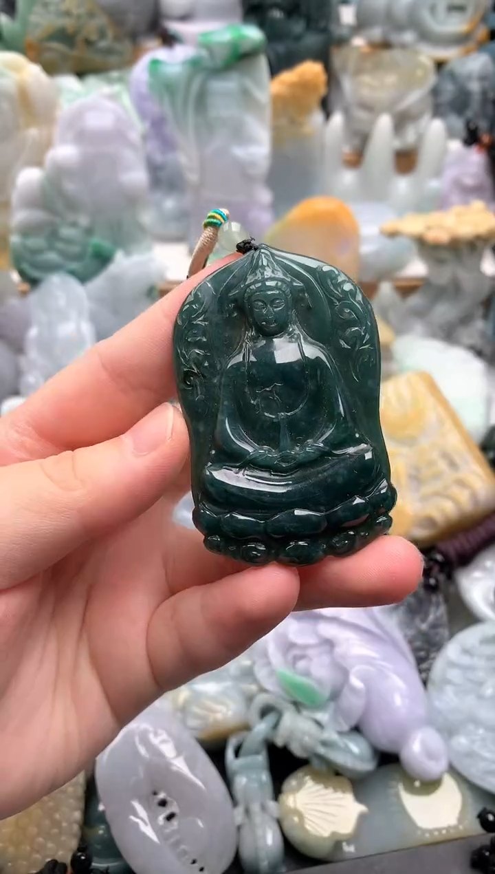 吊坠(不含链)未镶嵌翡翠1