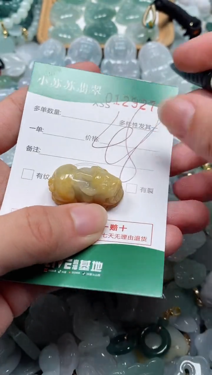 【闪购商品】翡翠颈饰未镶嵌闪购商品0129279